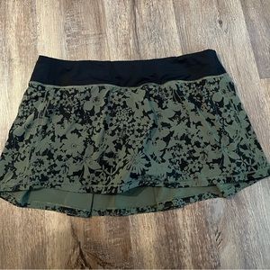Lululemon Green Tennis Skirt
